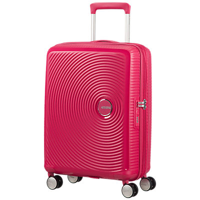 American Tourister Soundbox 4-Wheel 55cm Cabin Case Lightening Pink American Tourister Soundbox 4-Wheel 55cm Cabin Case Lightening Pink
